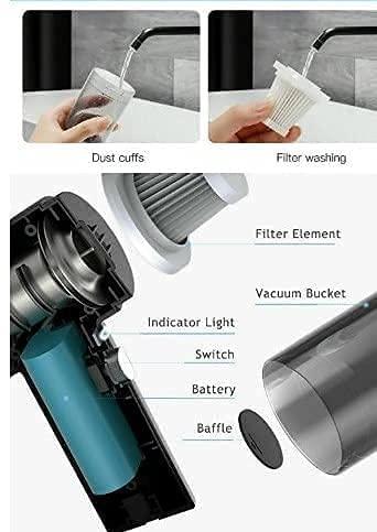 ACEMART Portable Air Duster Wireless Vacuum Cleaner